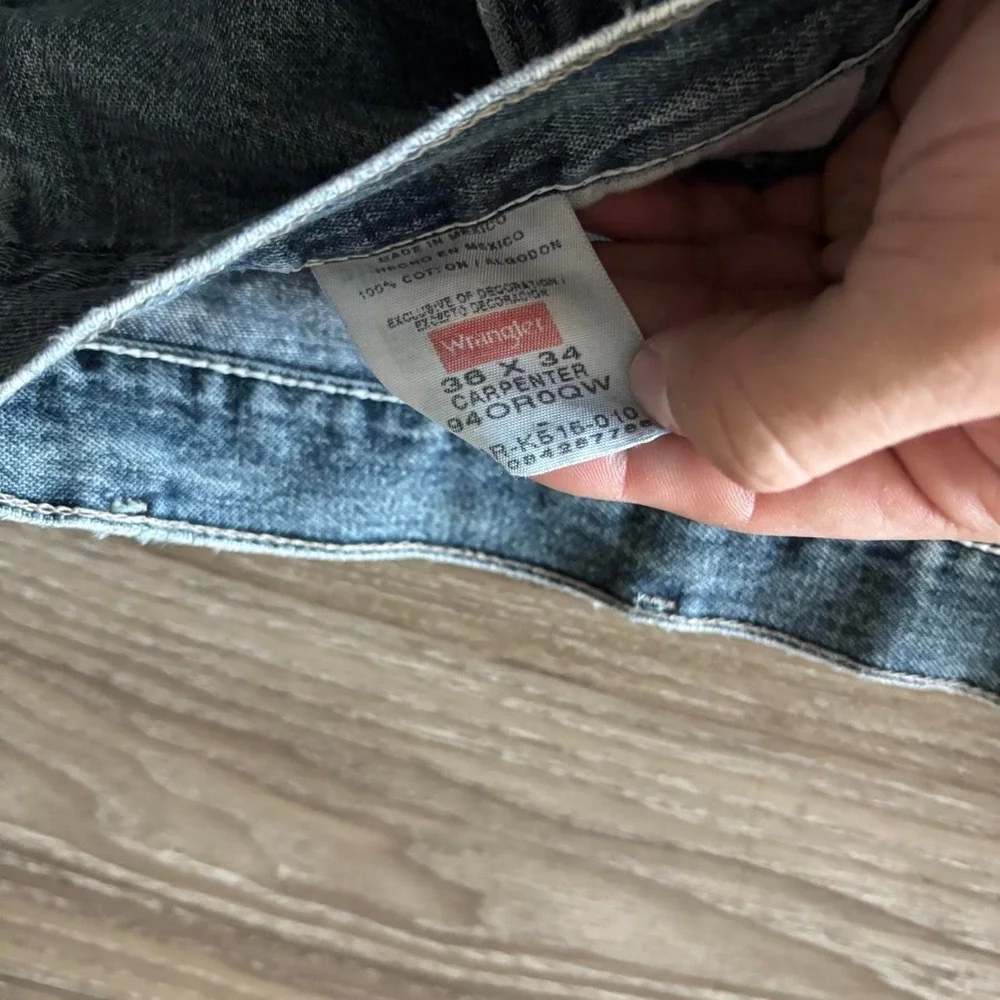 Vintage Y2K/2000s Baggy Dark Wash Grunge Skater Carpenter Denim Jeans!